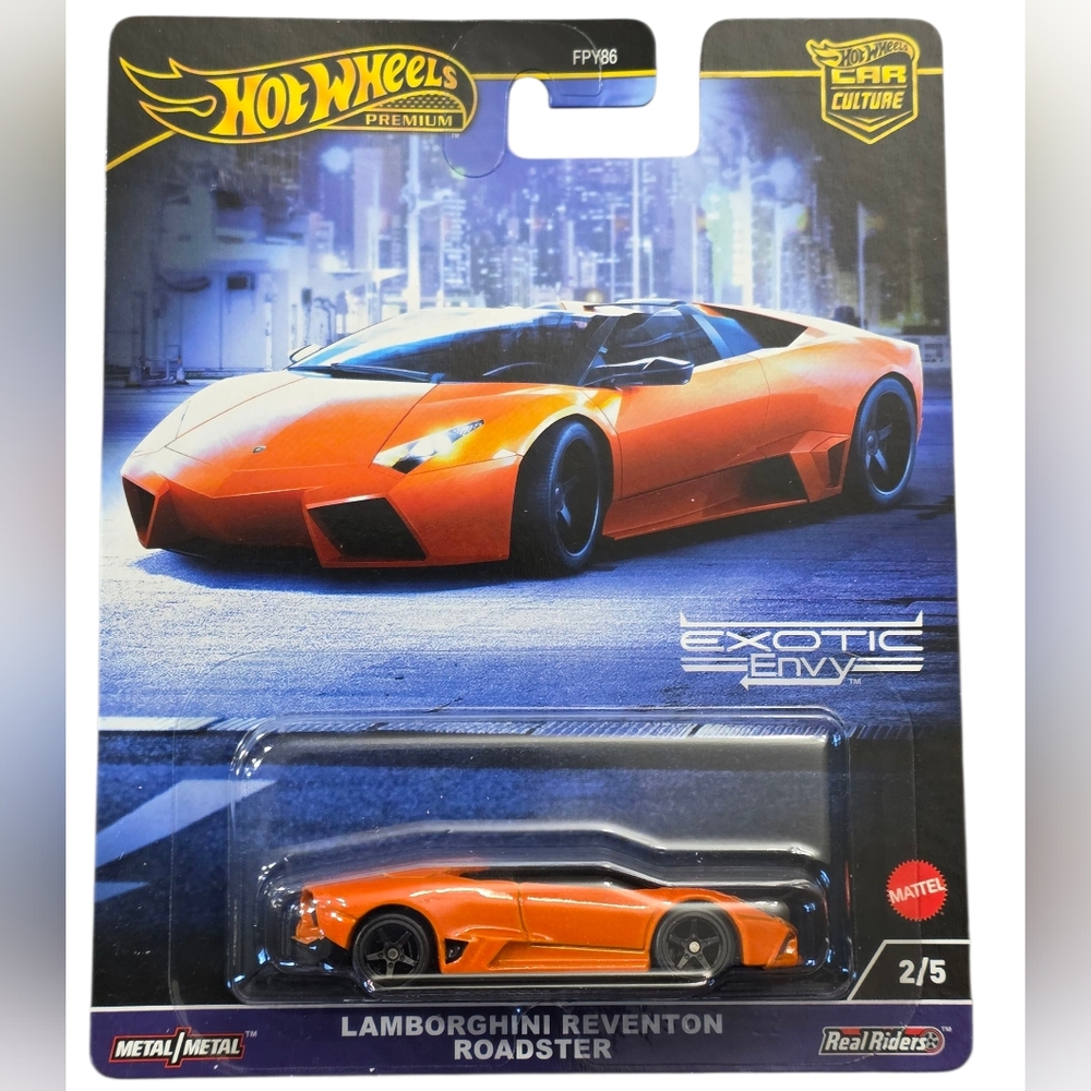 *Special Offer* Hot Wheels Premium Exotic Envy Lamborghini Reventon  Roadster